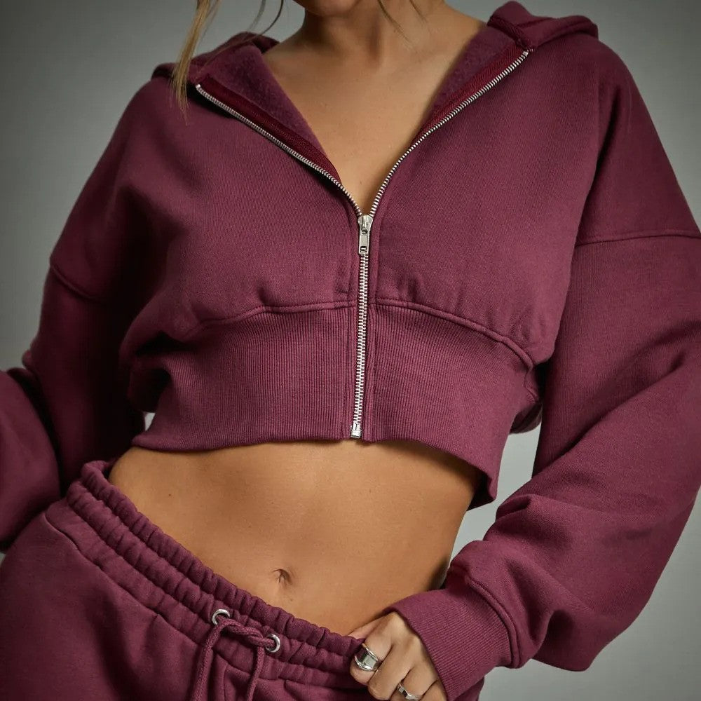 Plum co-ord that moves with your vibe