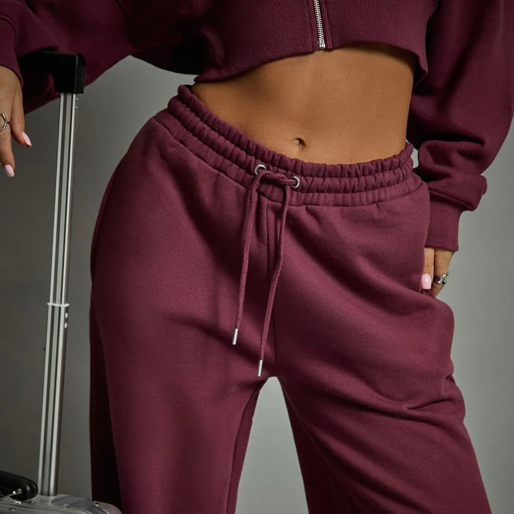 Plum co-ord that moves with your vibe