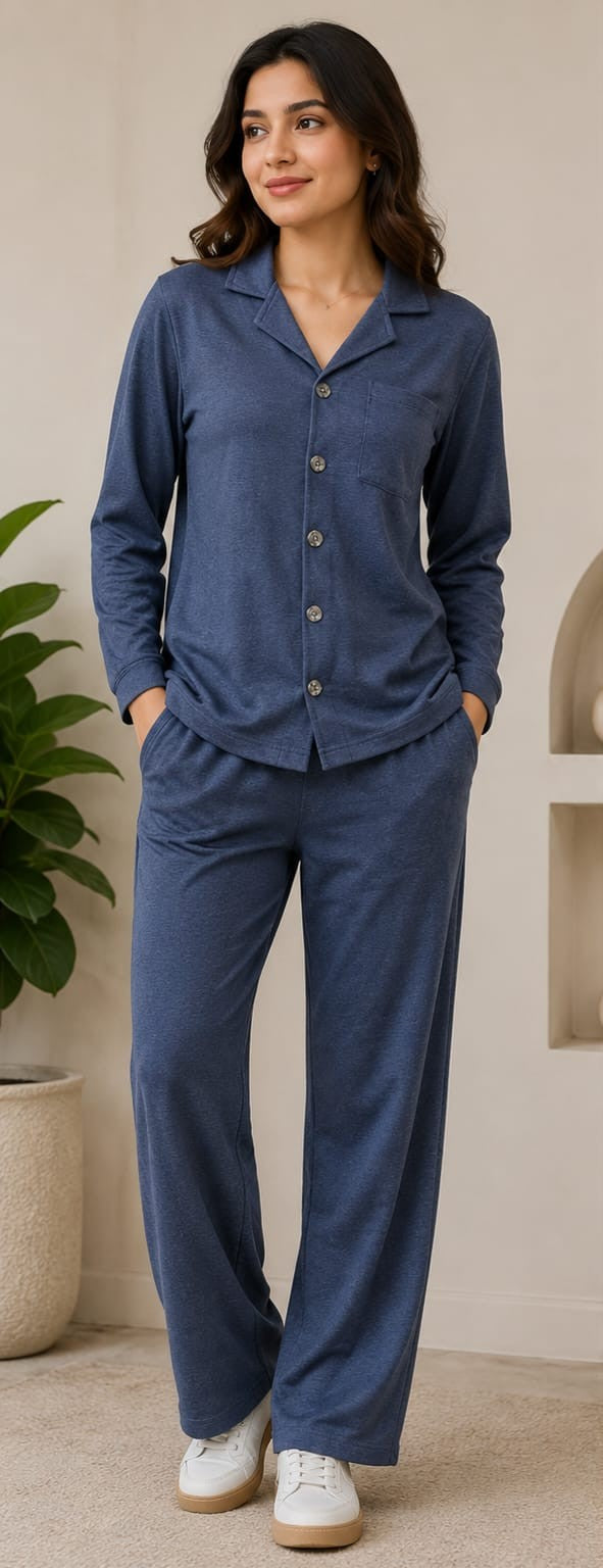 Woman Safari Suit – Premium Casual Co-Ord Set