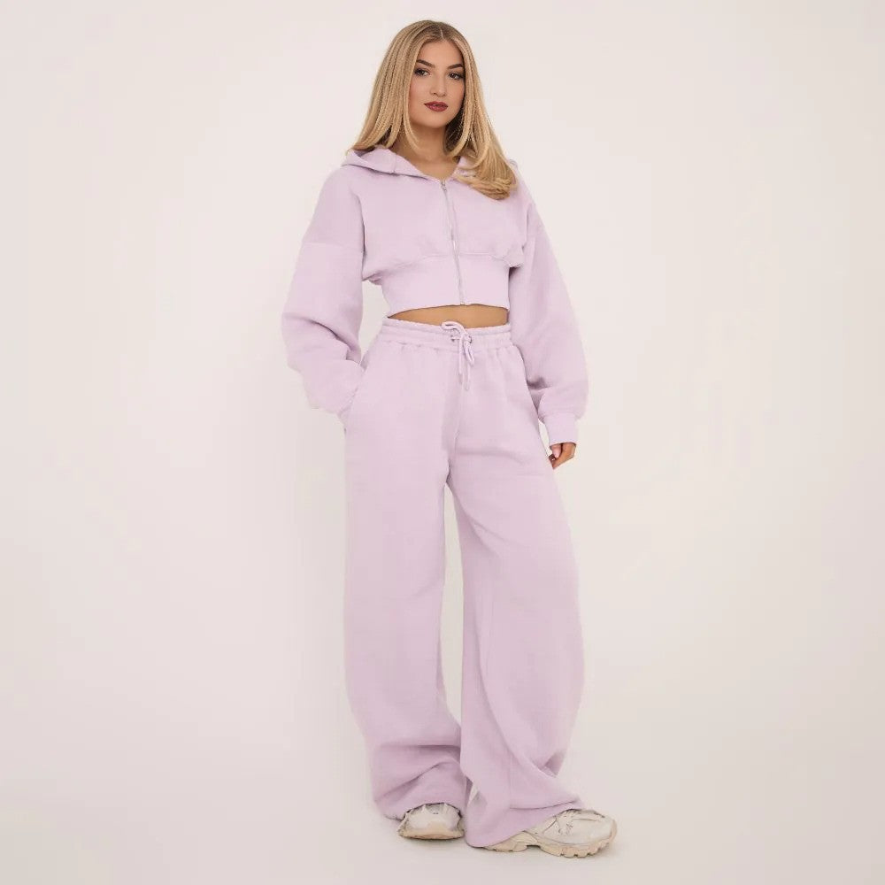 Soft lilac co-ord for calm, confident vibes