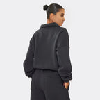Marl Polo Sweatshirt & Wide Leg Joggers – effortless comfort meets style