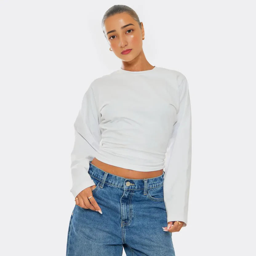 Long Sleeve Crew Neck T-Shirt