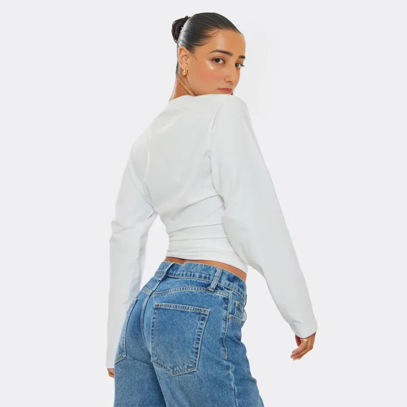 Long Sleeve Crew Neck T-Shirt