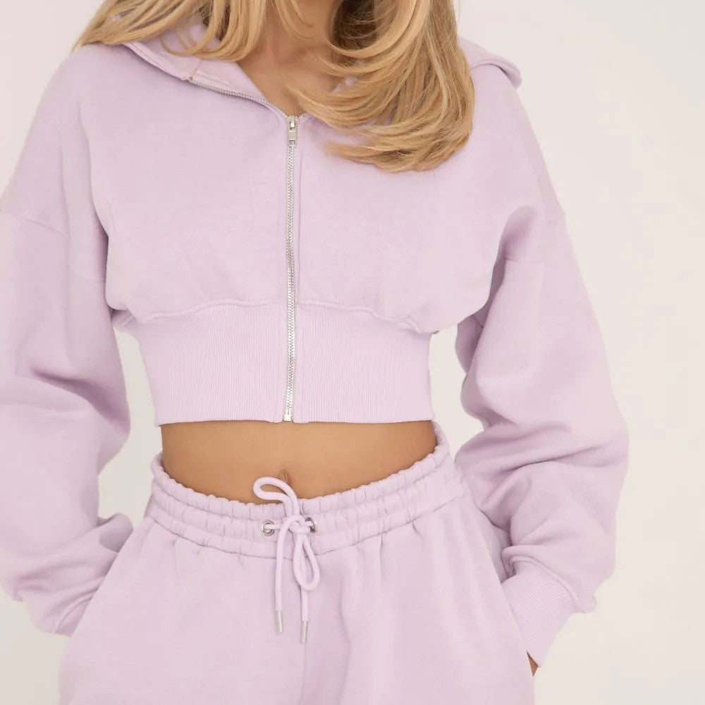 Soft lilac co-ord for calm, confident vibes