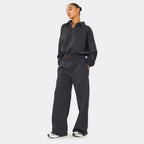 Marl Polo Sweatshirt & Wide Leg Joggers – effortless comfort meets style
