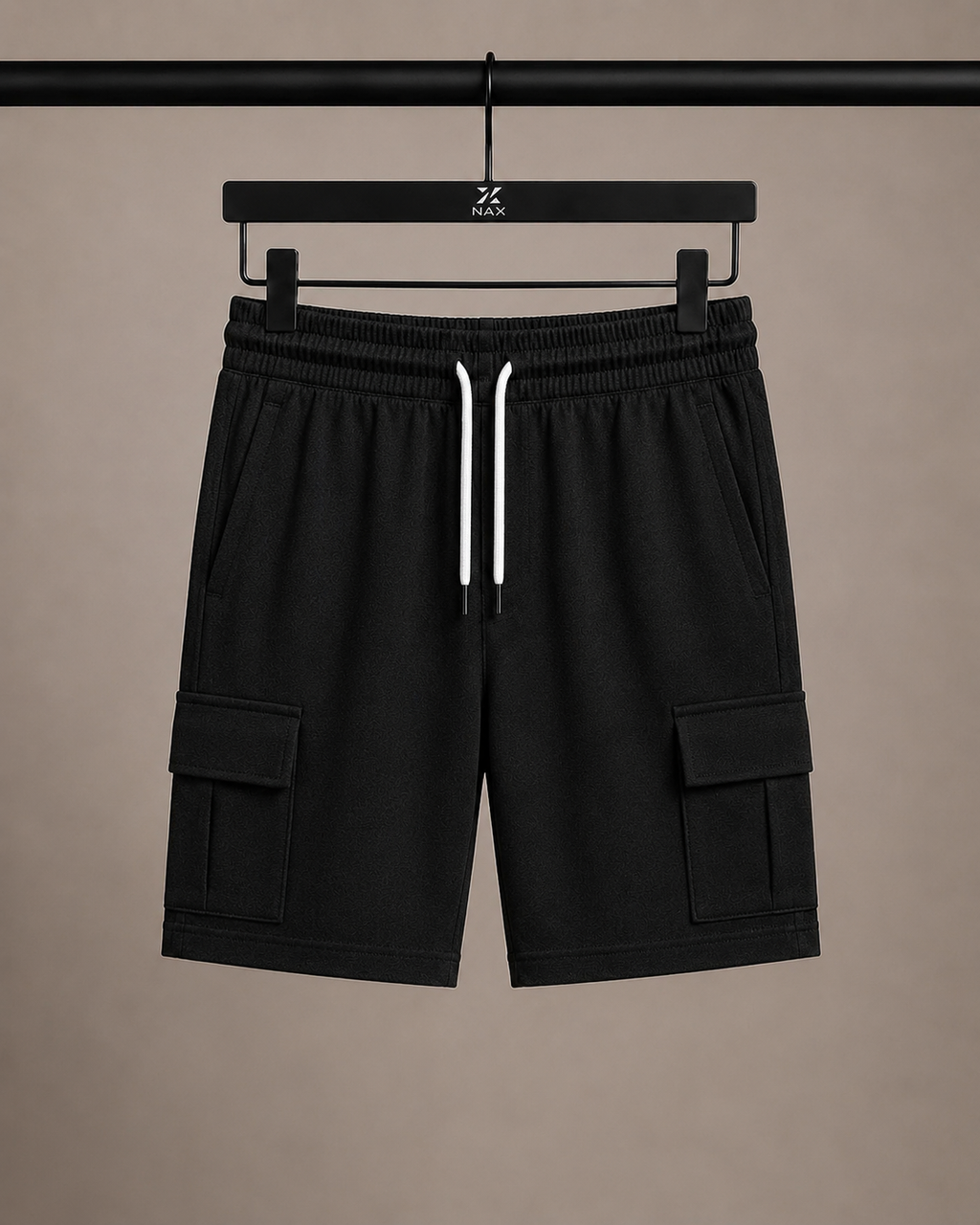 Men's Cotton Terry Cargo Shorts
