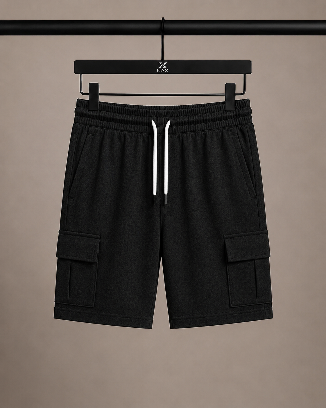Men's Cotton Terry Cargo Shorts
