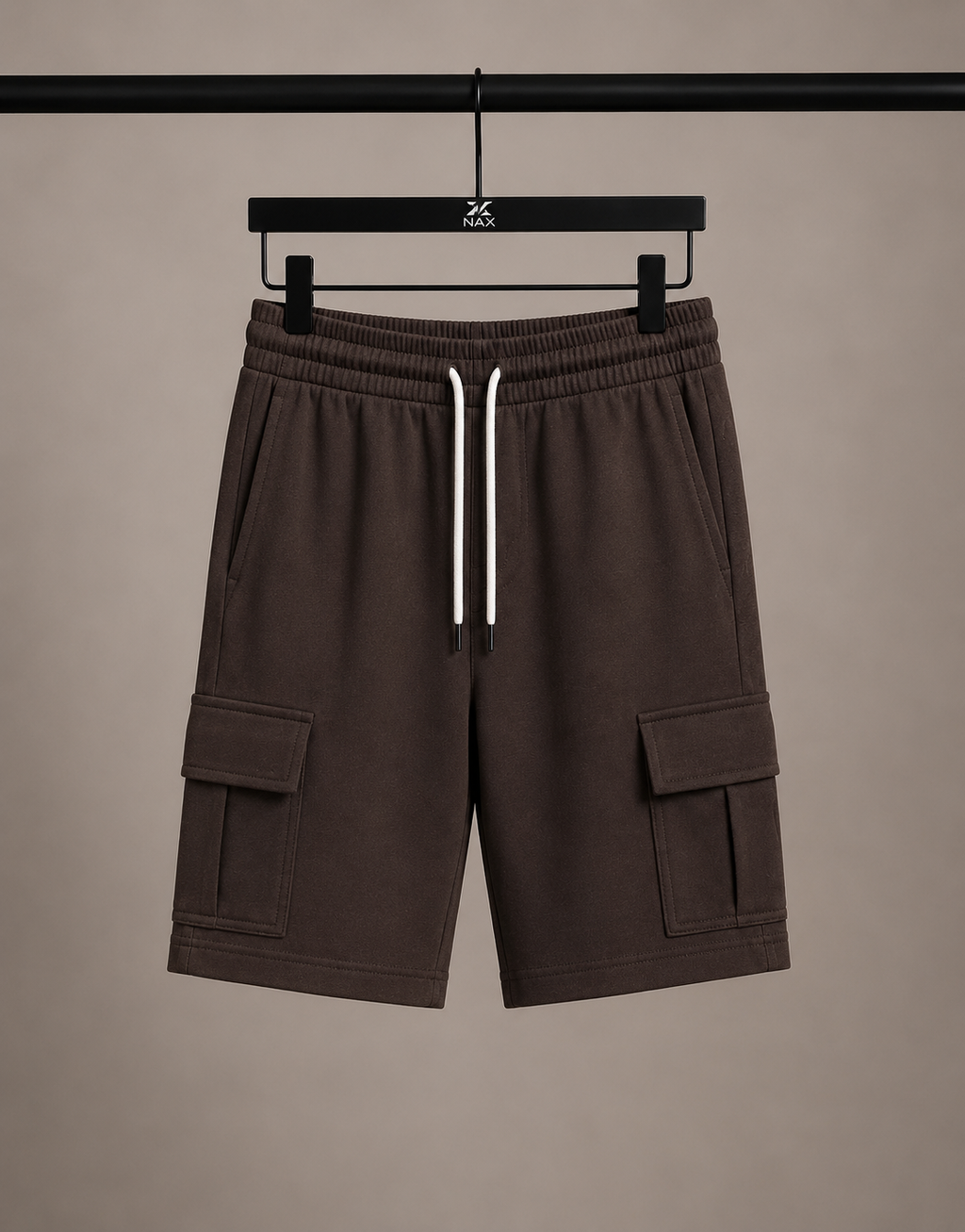 Men's Cotton Terry Cargo Shorts