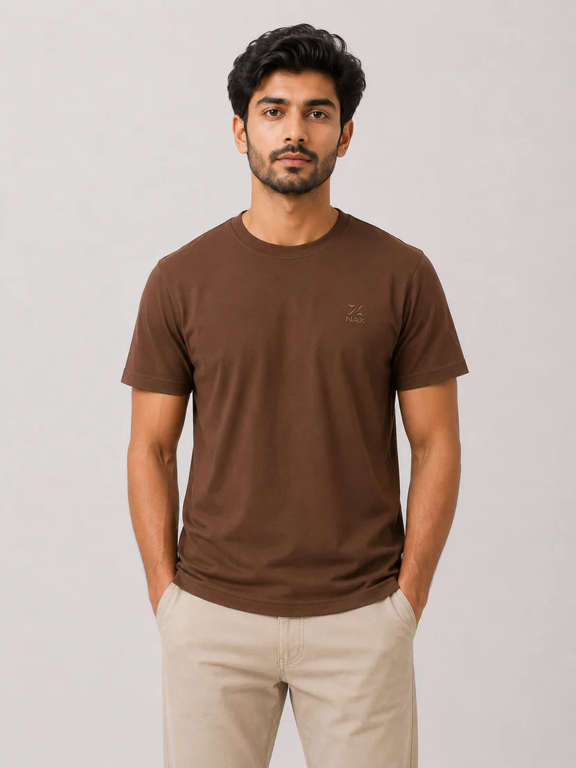 Men’s Premium Basic T-Shirt – 100% Cotton