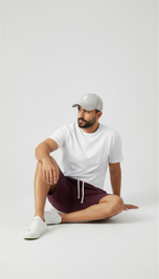 Men’s Premium Cotton Shorts - Red