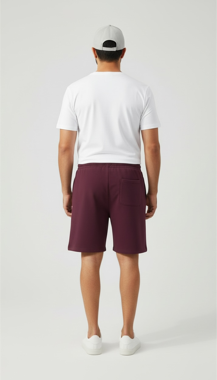Men’s Premium Cotton Shorts - Red