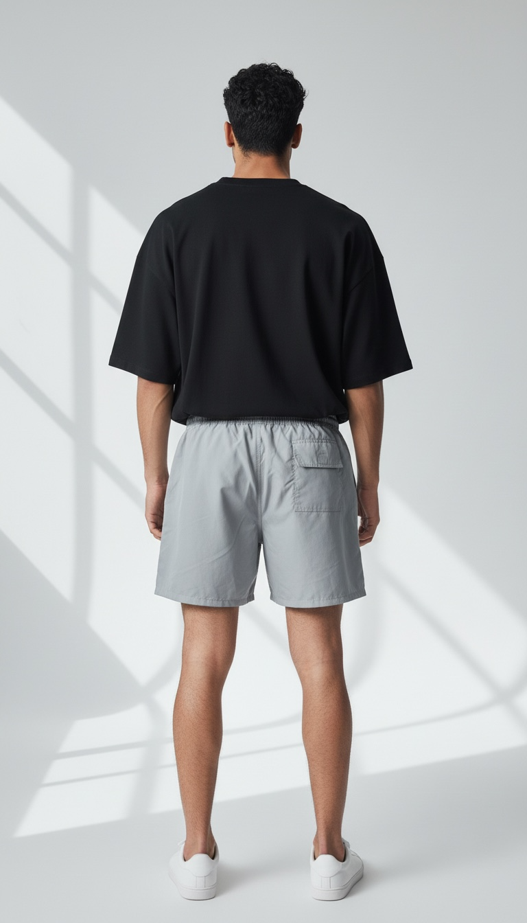 Men’s Mirco Polyester Shorts – Lightweight Summer Fit