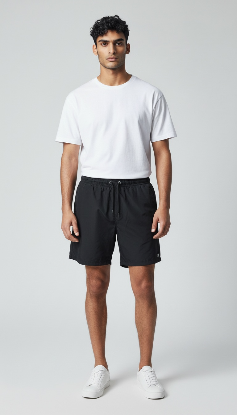 Men’s Mirco Polyester Shorts – Lightweight Summer Fit