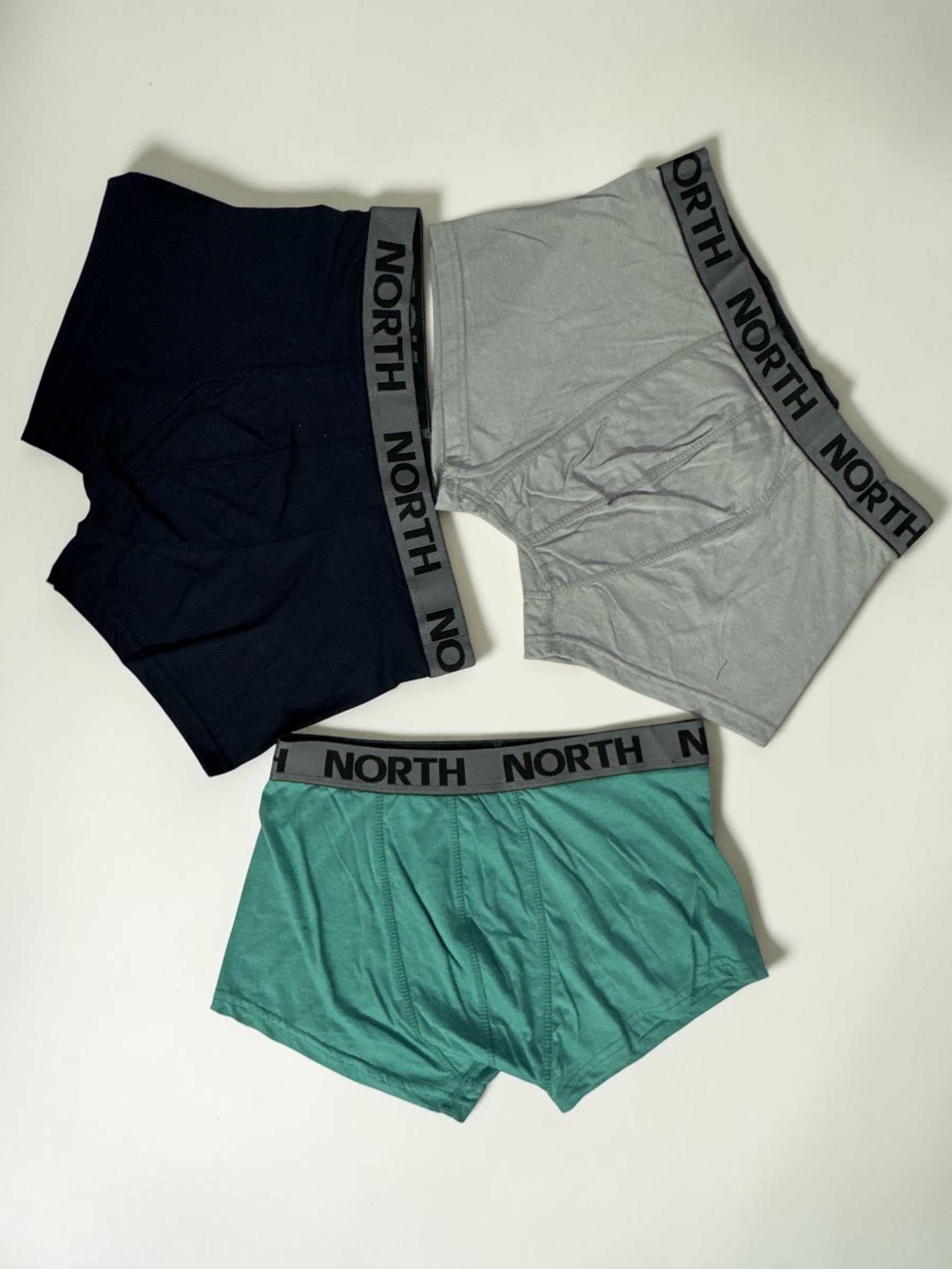 Men’s Premium 3 Pack Mixed Color Boxers – All Sizes Available