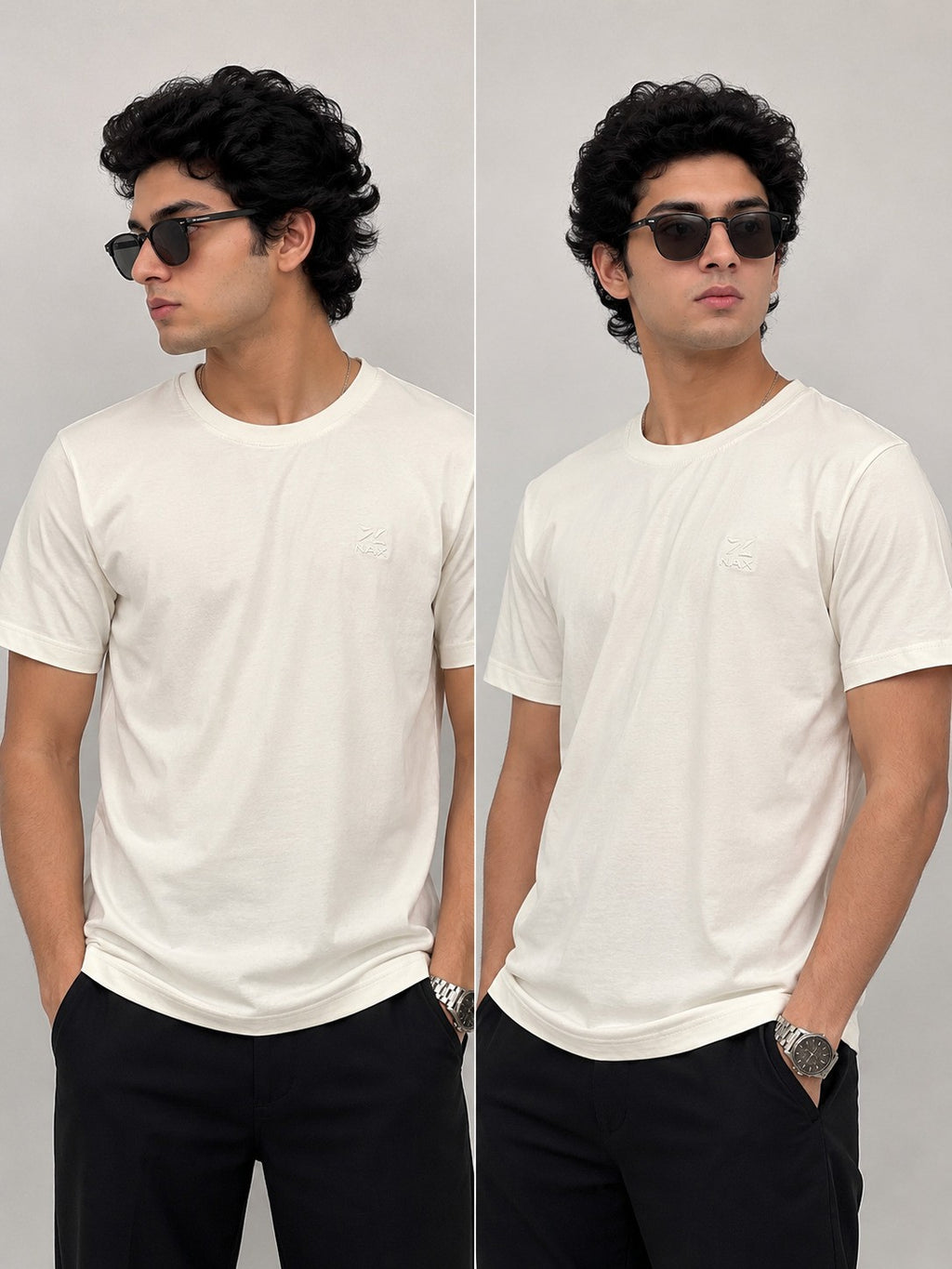 Men’s Premium Basic T-Shirt – 100% Cotton