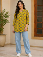Premium Printed Cotton Lawn Kurti for Women
