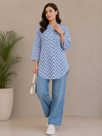 Premium Printed Cotton Lawn Kurti for Women