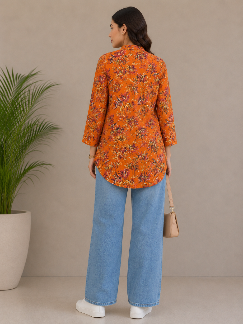 Casual Cotton Lawn Kurti – Summer Collection