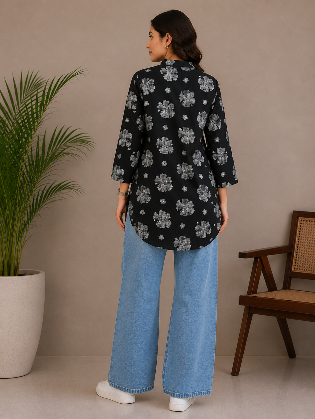 Stylish Women’s Lawn Printed Kurti