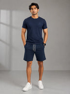 Men's Premium Cotton Shorts Co-Ord Set