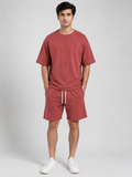 Men's Premium Cotton T-Shirt Brick Red
