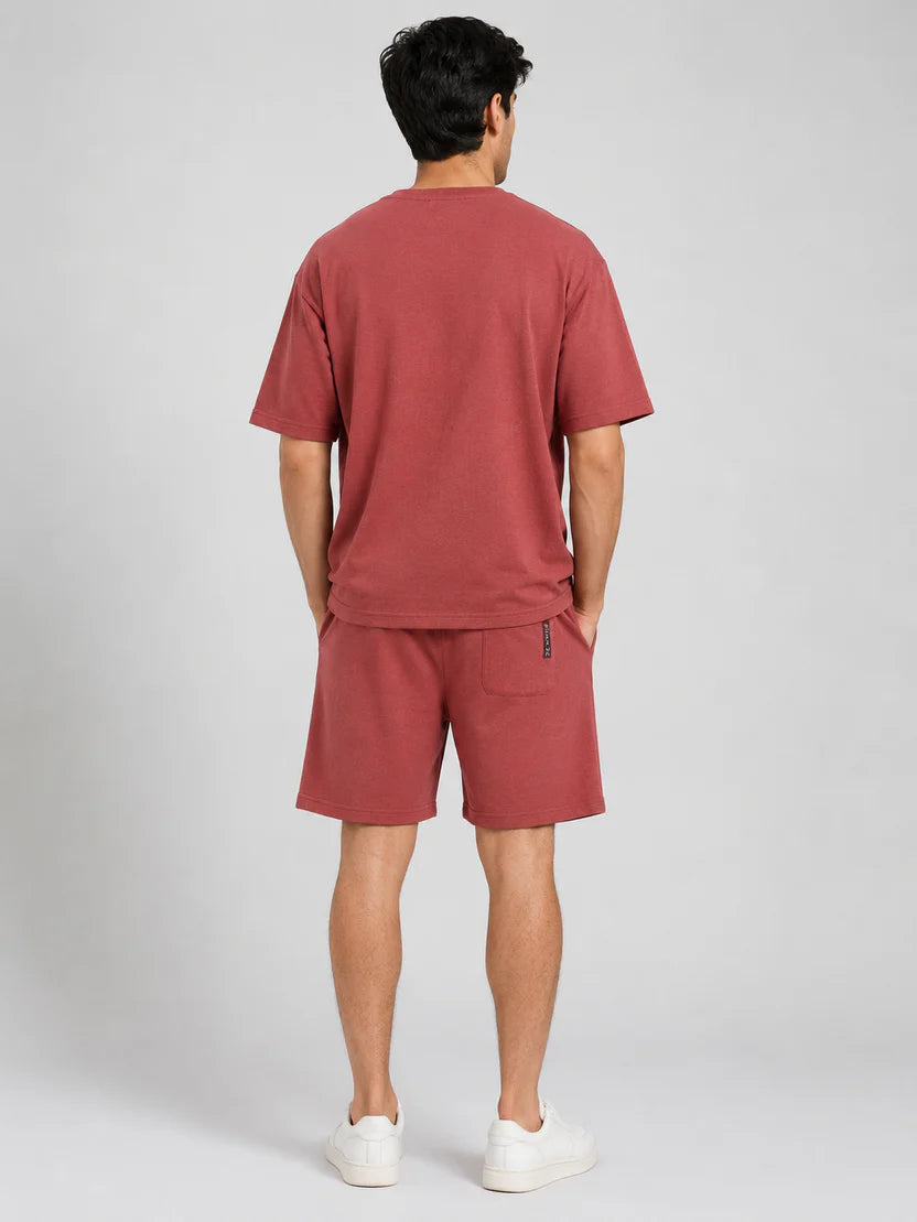 Men's Premium Cotton Shorts Co-Ord Set