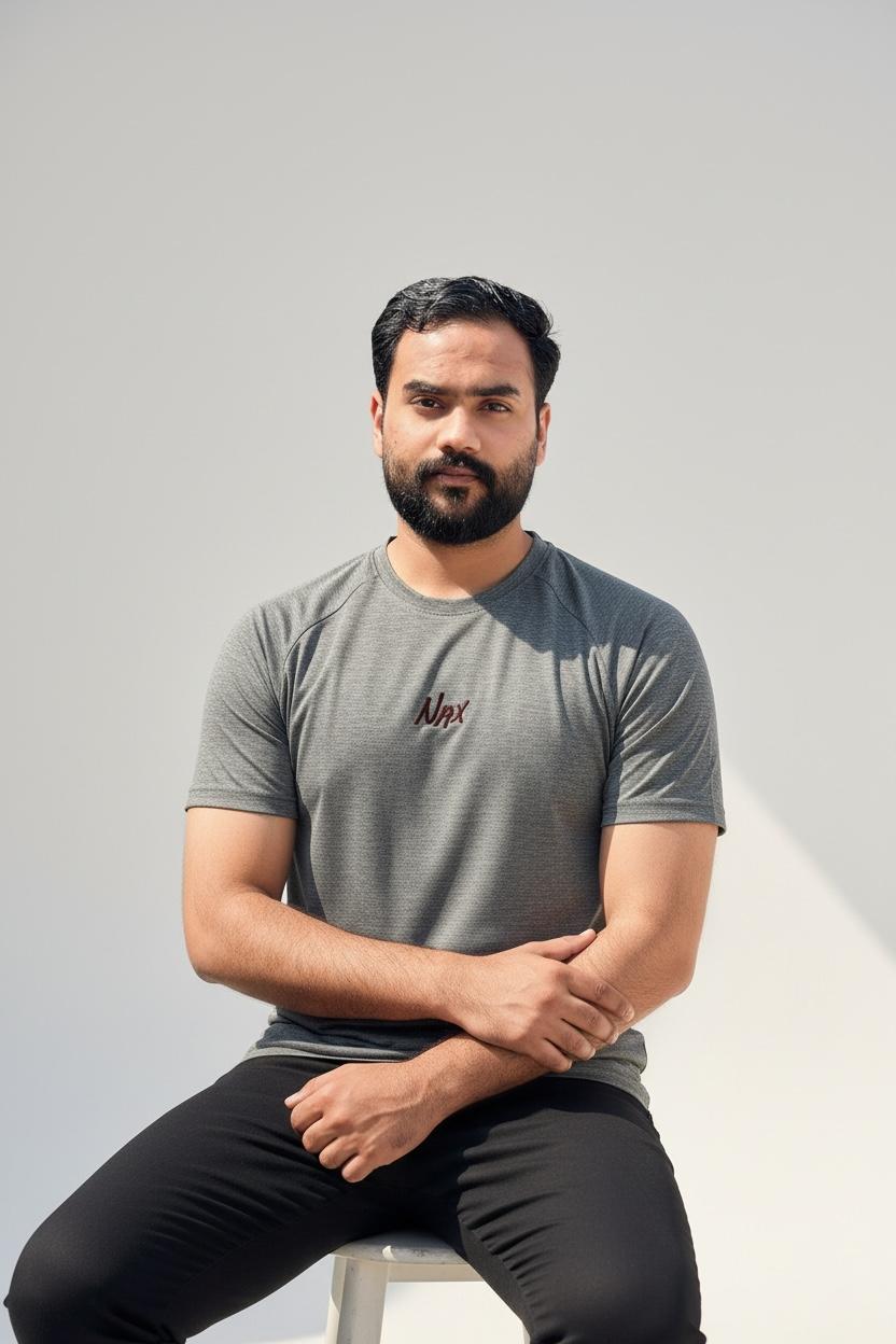 NAX Men's Signature Logo T-Shirt