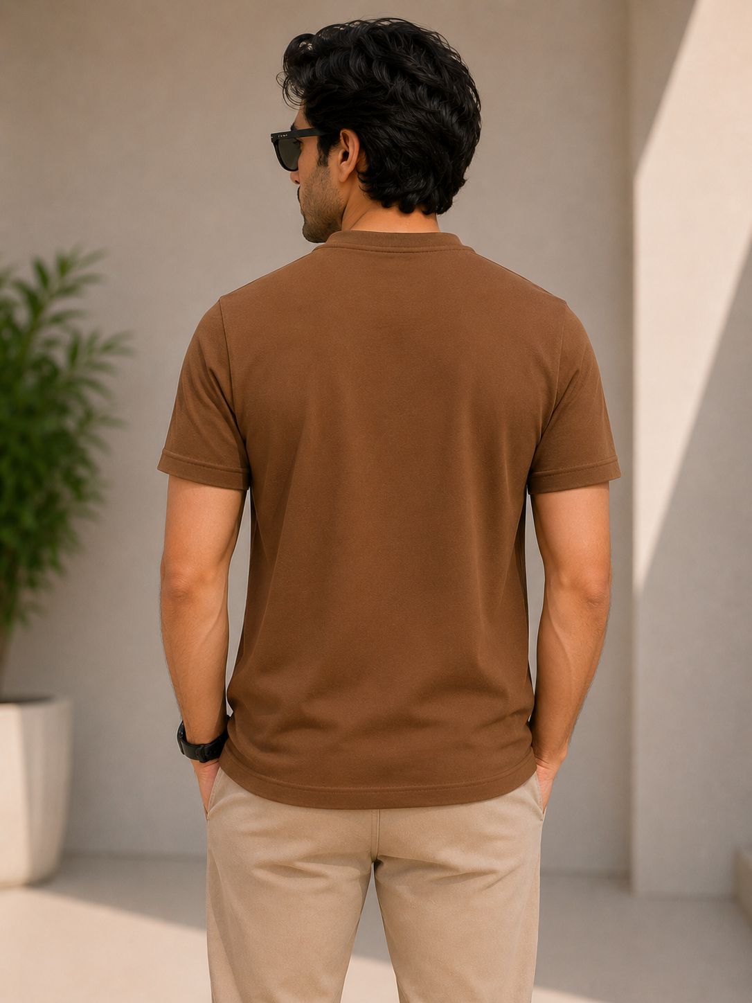 Men’s Premium Basic T-Shirt – 100% Cotton