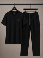 Men's Premium Cotton Cargo Trouser Co-Ord Set
