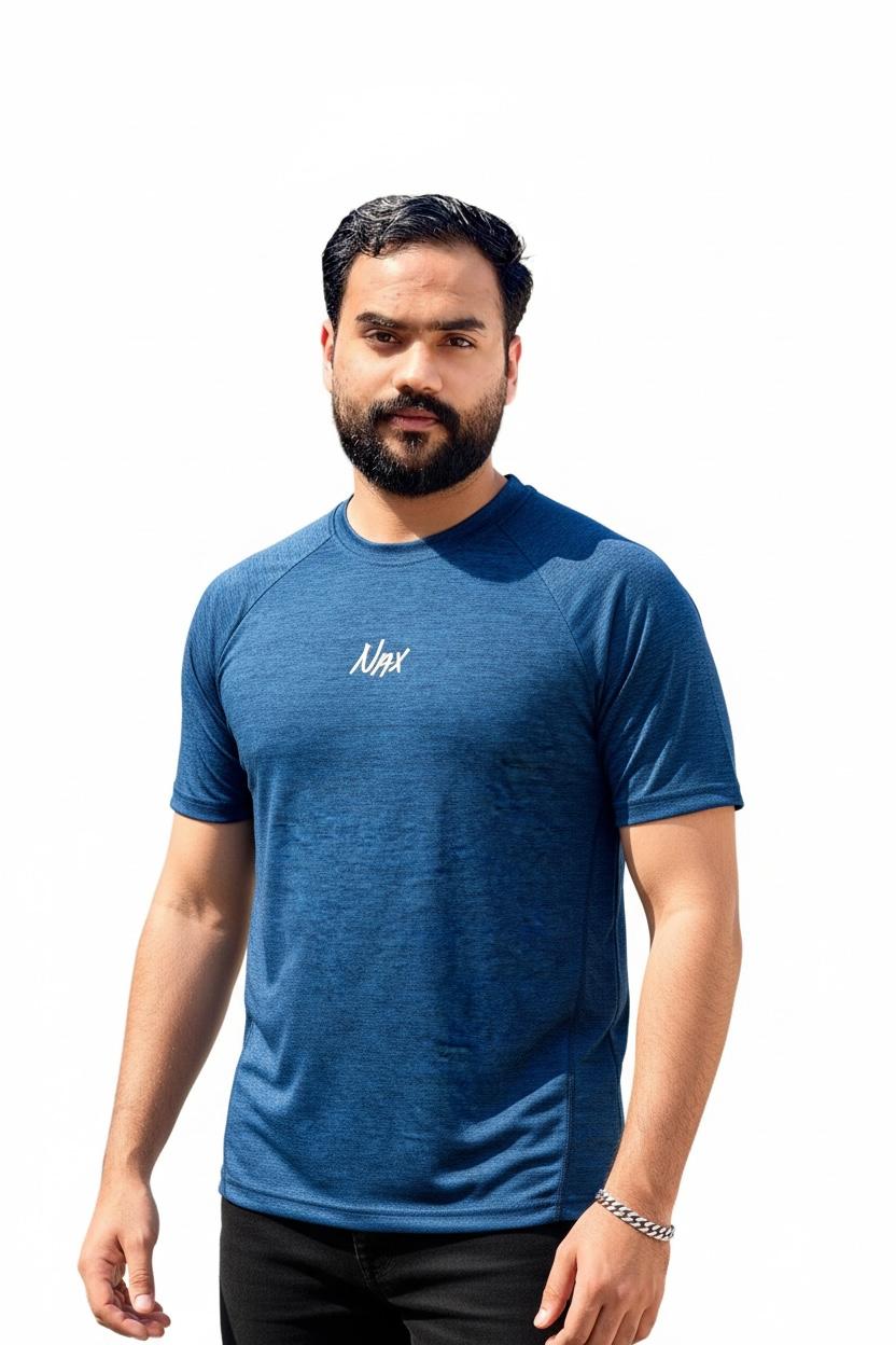 NAX Embroidery Men's Signature Logo T-Shirt