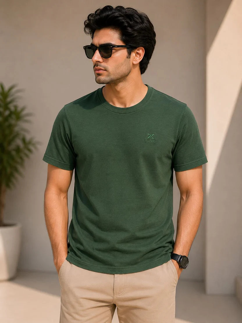Men’s Premium Basic T-Shirt – 100% Cotton
