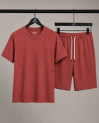 Men's Premium Cotton Shorts Co-Ord Set