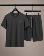 Men's Premium Cotton Shorts Co-Ord Set