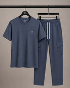 Men's Premium Cotton Cargo Trouser Co-Ord Set