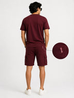 Men's Premium Cotton Cargo Shorts Set