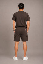 Men's Premium Cotton Cargo Shorts Set