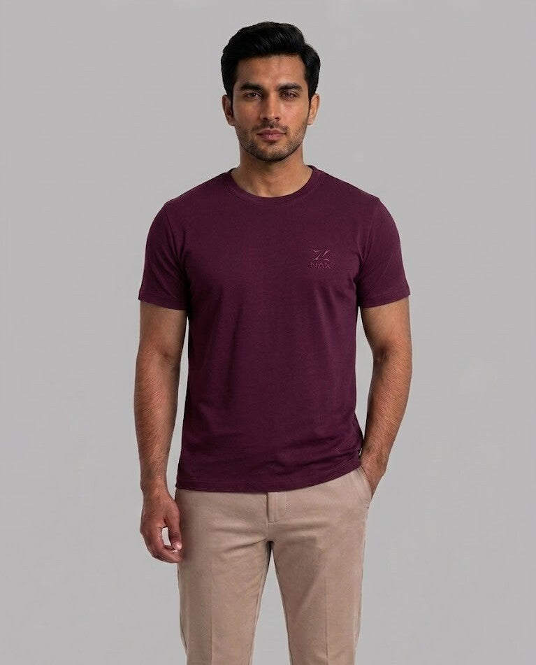 Men’s Premium Basic T-Shirt – 100% Cotton