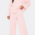 Baby pink Sweatshirt and Joggers that upgrade your everyday style