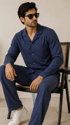 Men’s Safari Suit – Premium Casual Co-Ord Set