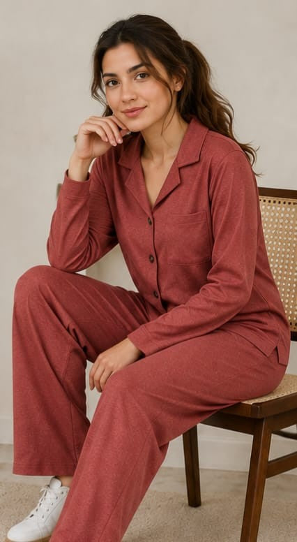 Woman Safari Suit – Premium Casual Co-Ord Set
