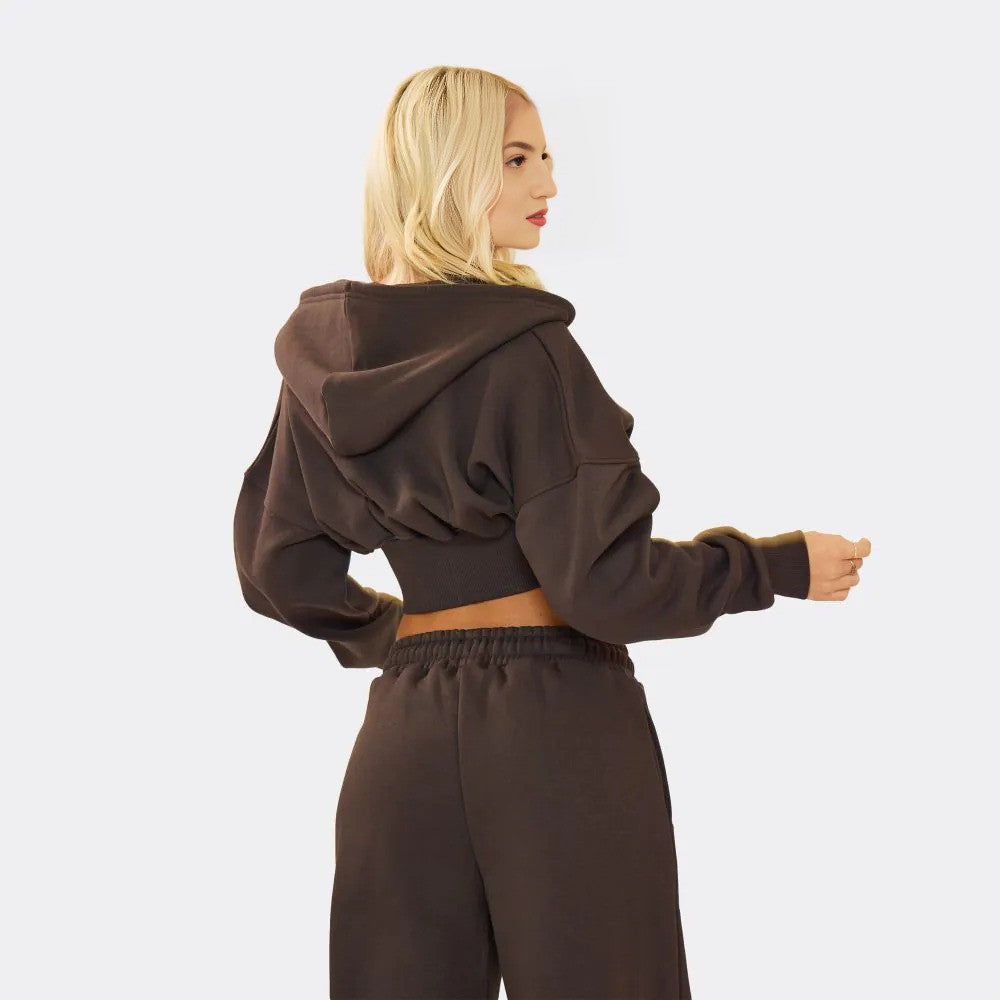 Chocolate brown co-ord for effortless everyday style