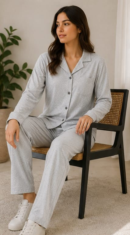Woman Safari Suit – Premium Casual Co-Ord Set