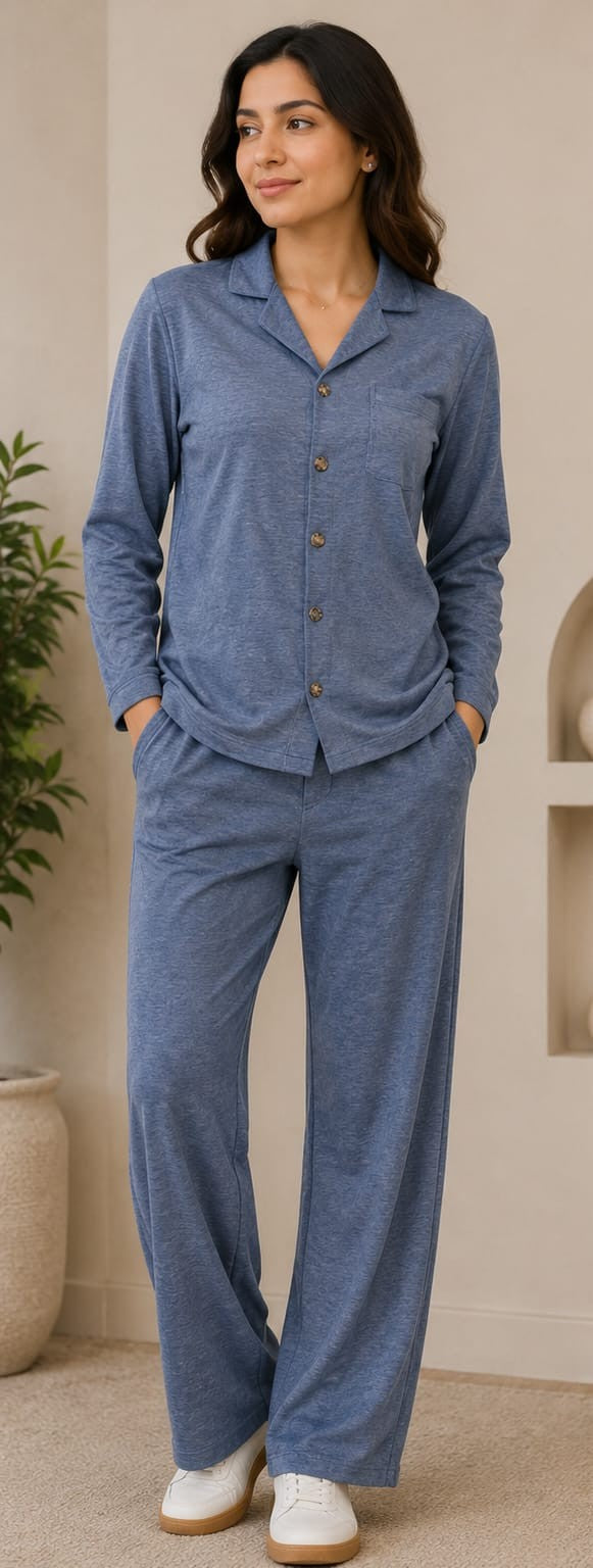 Woman Safari Suit – Premium Casual Co-Ord Set