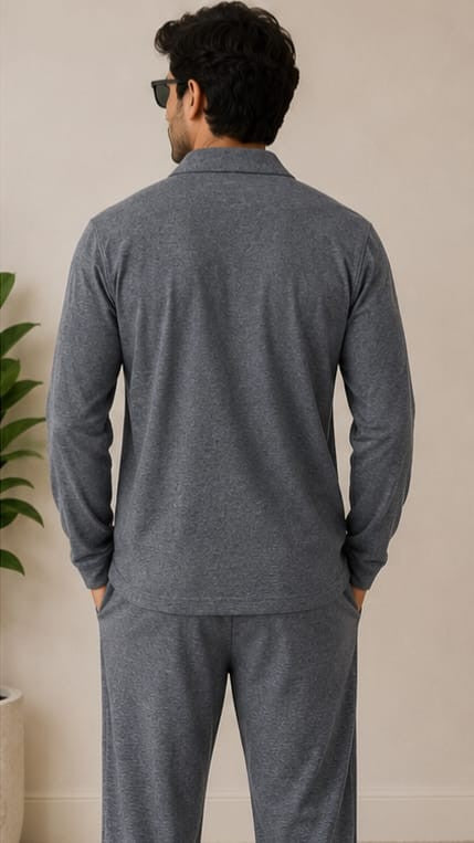 Men’s Safari Suit – Premium Casual Co-Ord Set